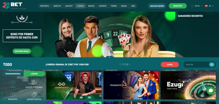 22Bet casino